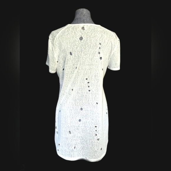 GUESS NEW Burnout Cutout Detail Top - Picture 4 of 6